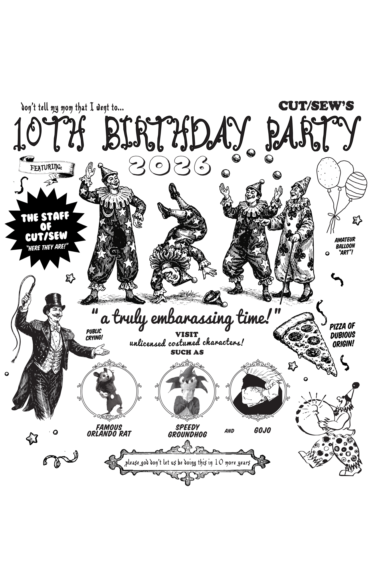 Limited Edition 10th Anniversary Tee
