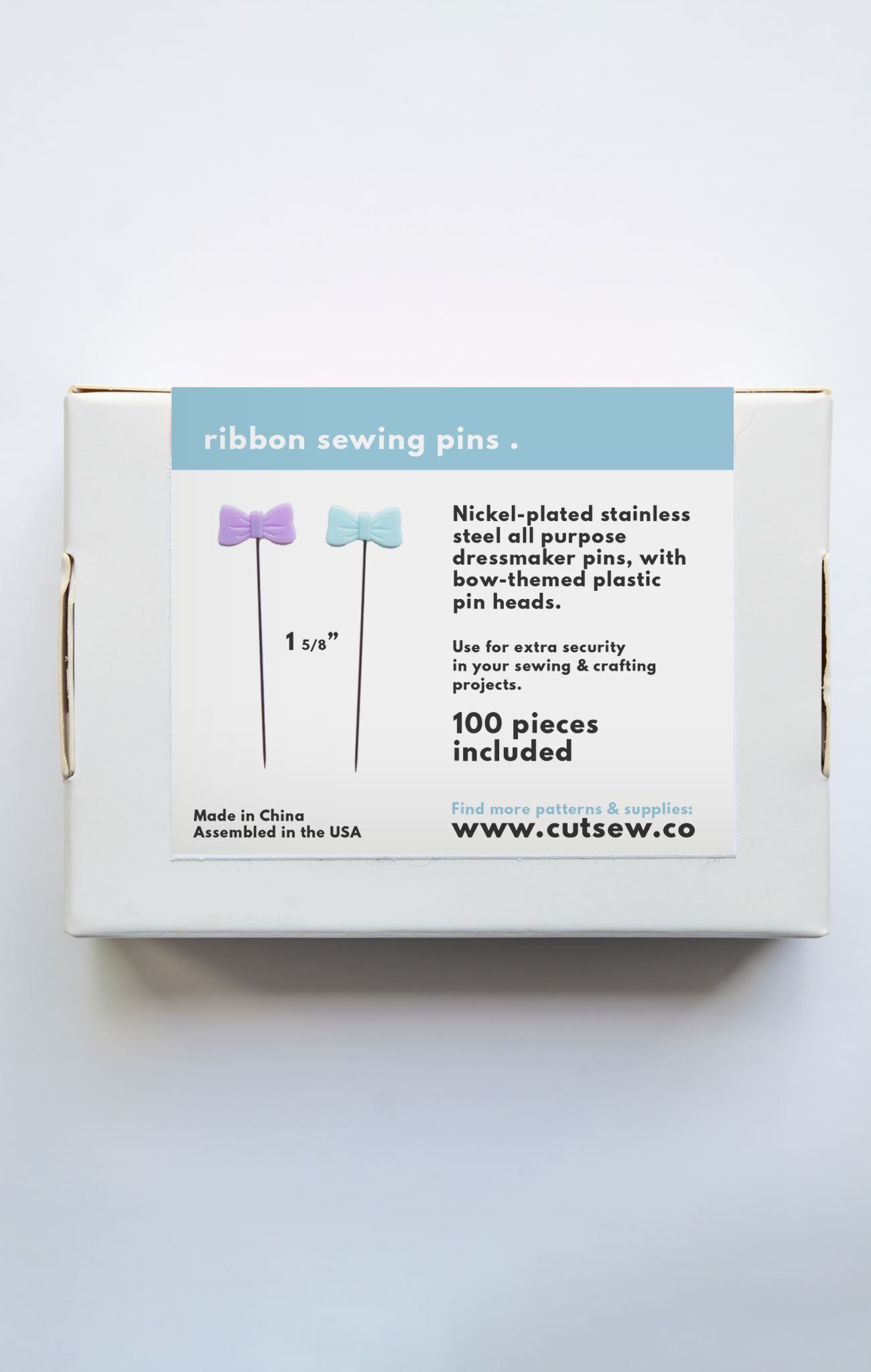 Ribbon Sewing Pins