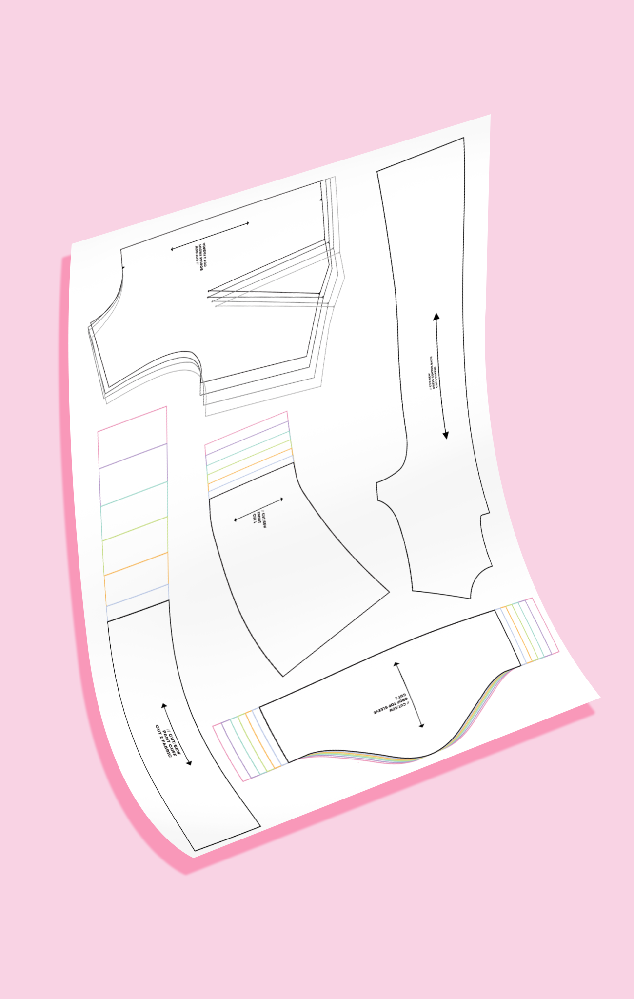 Large Format PDF Pattern Printing
