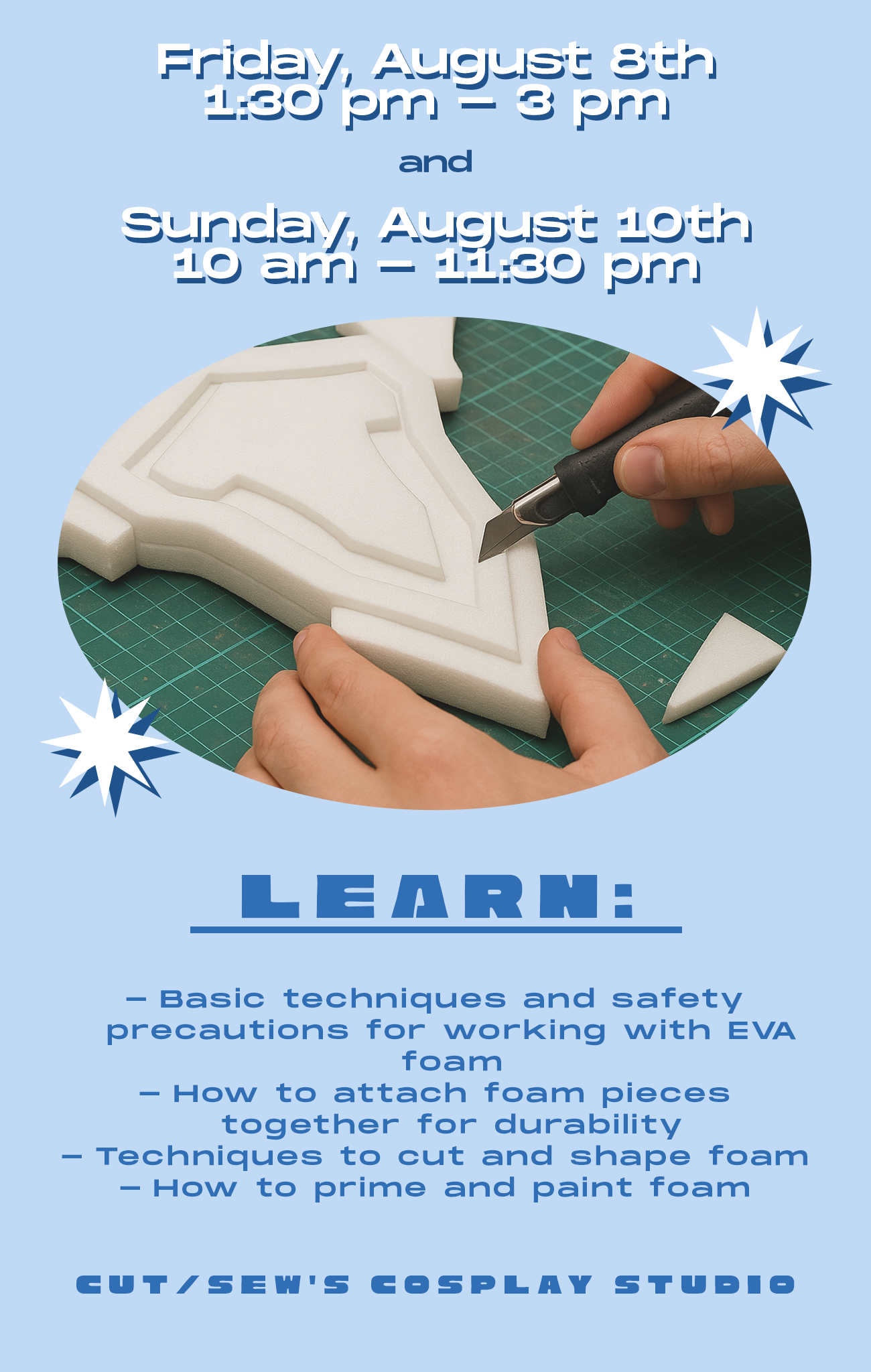 CLASS AT OTAKON // Intro to Foamsmithing: Elf Ears