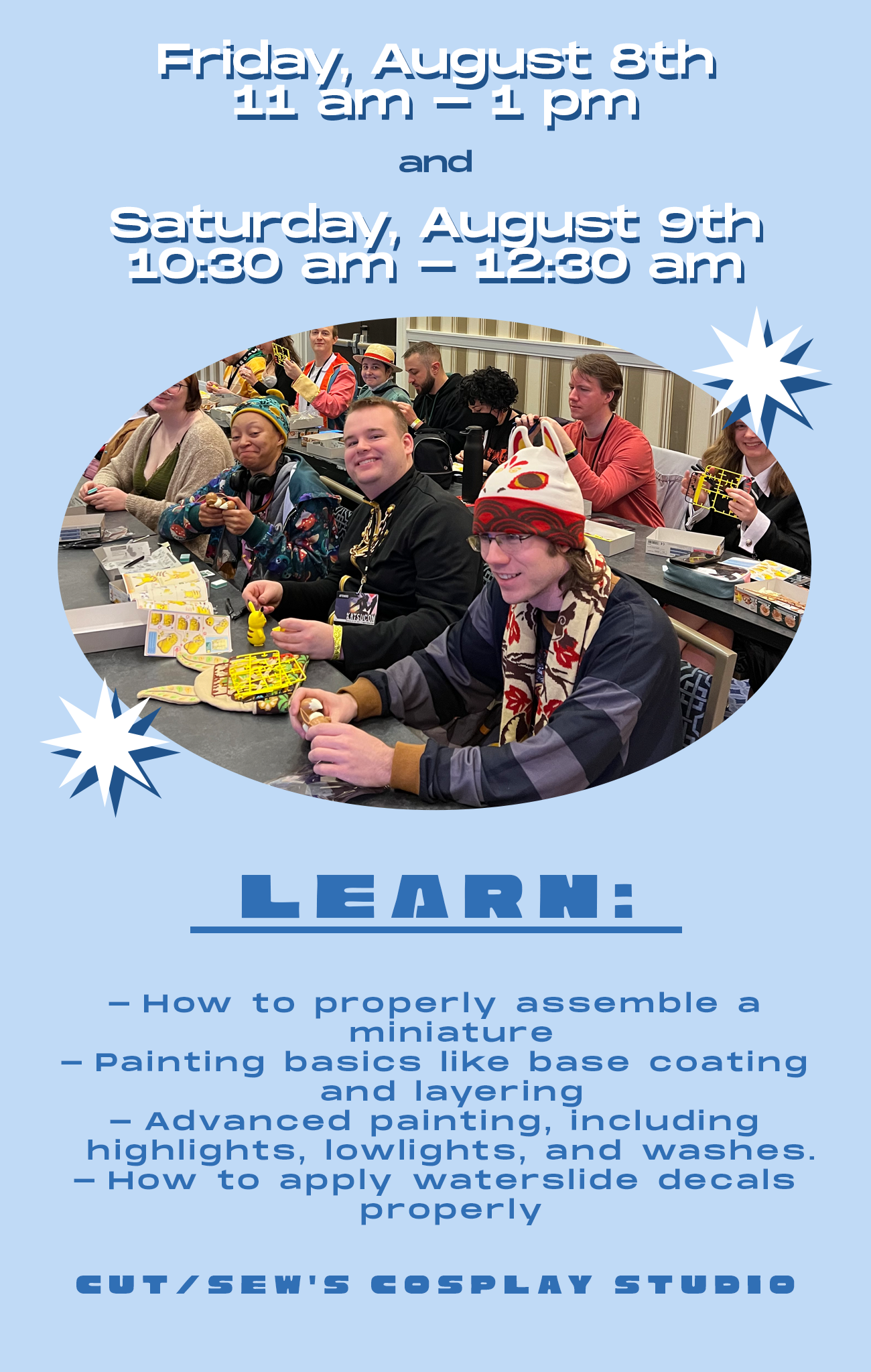 CLASS AT OTAKON // Hobby Miniature Painting