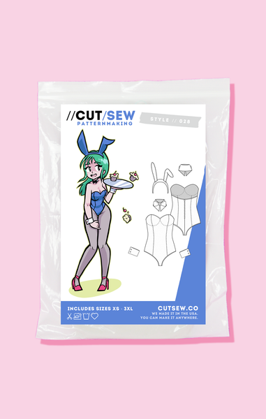 【初売り】 // Pattern Sewing Suit Bunny Anime CUT/SEW CUT/SEW – トップス