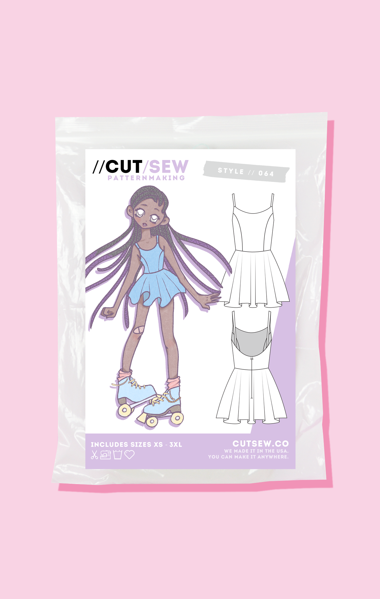 sew skater dress An Almost Sinclair Valley Skater Dress