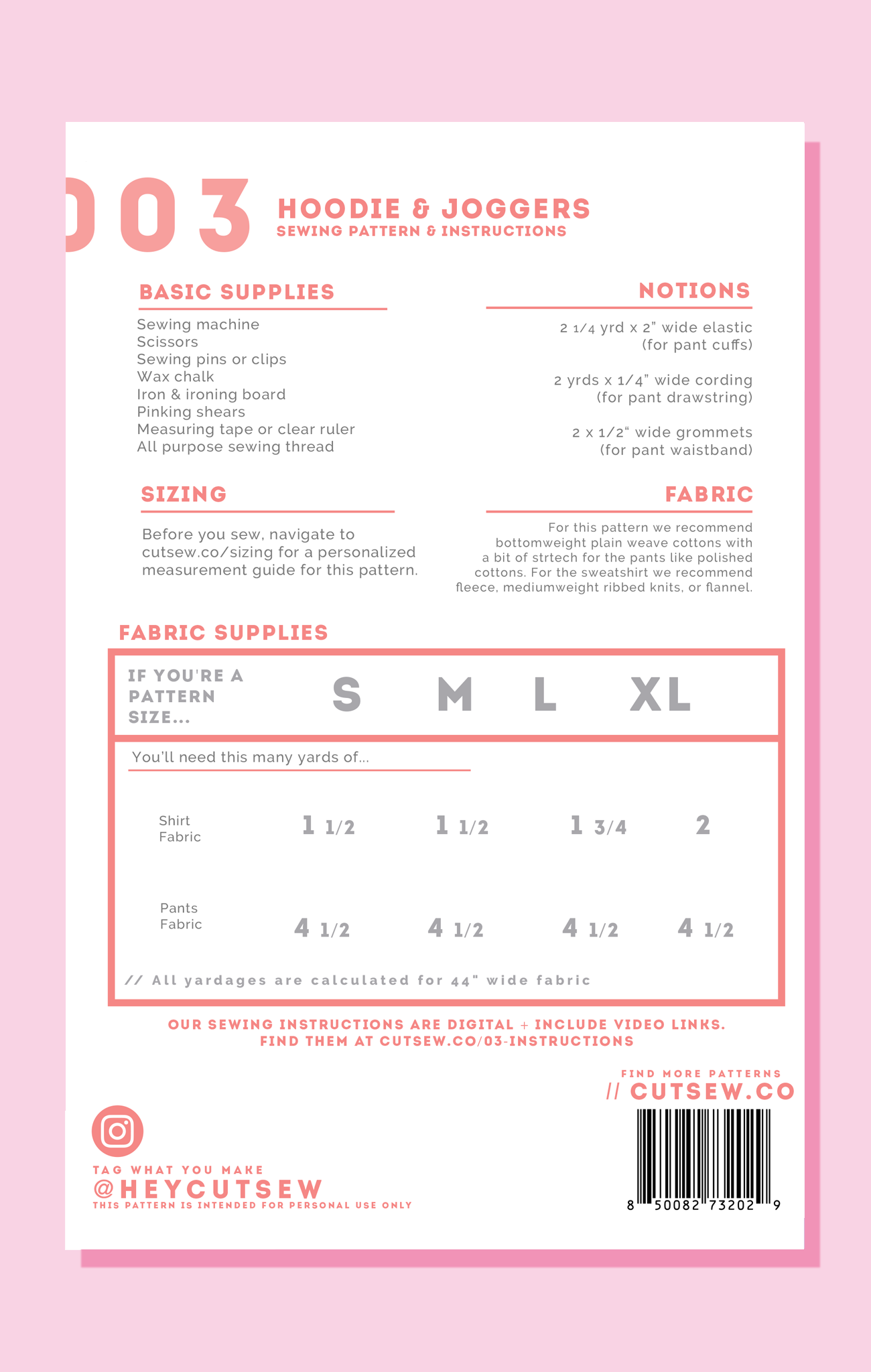 003 // HOODIE & JOGGERS