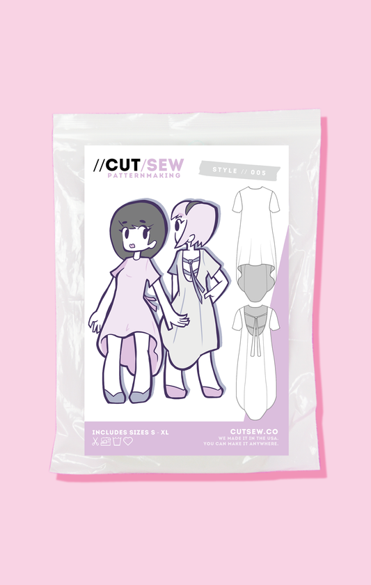 005 // RIBBON SHIRTDRESS