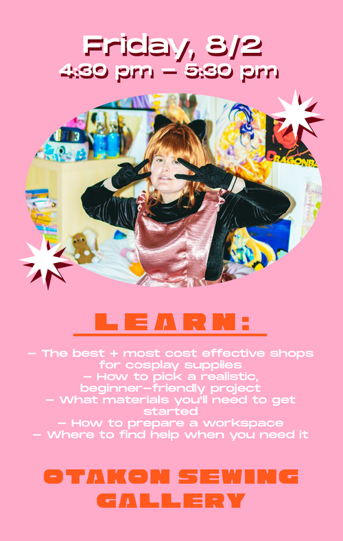 CLASS AT OTAKON // How to Start Making Your Own Cosplay