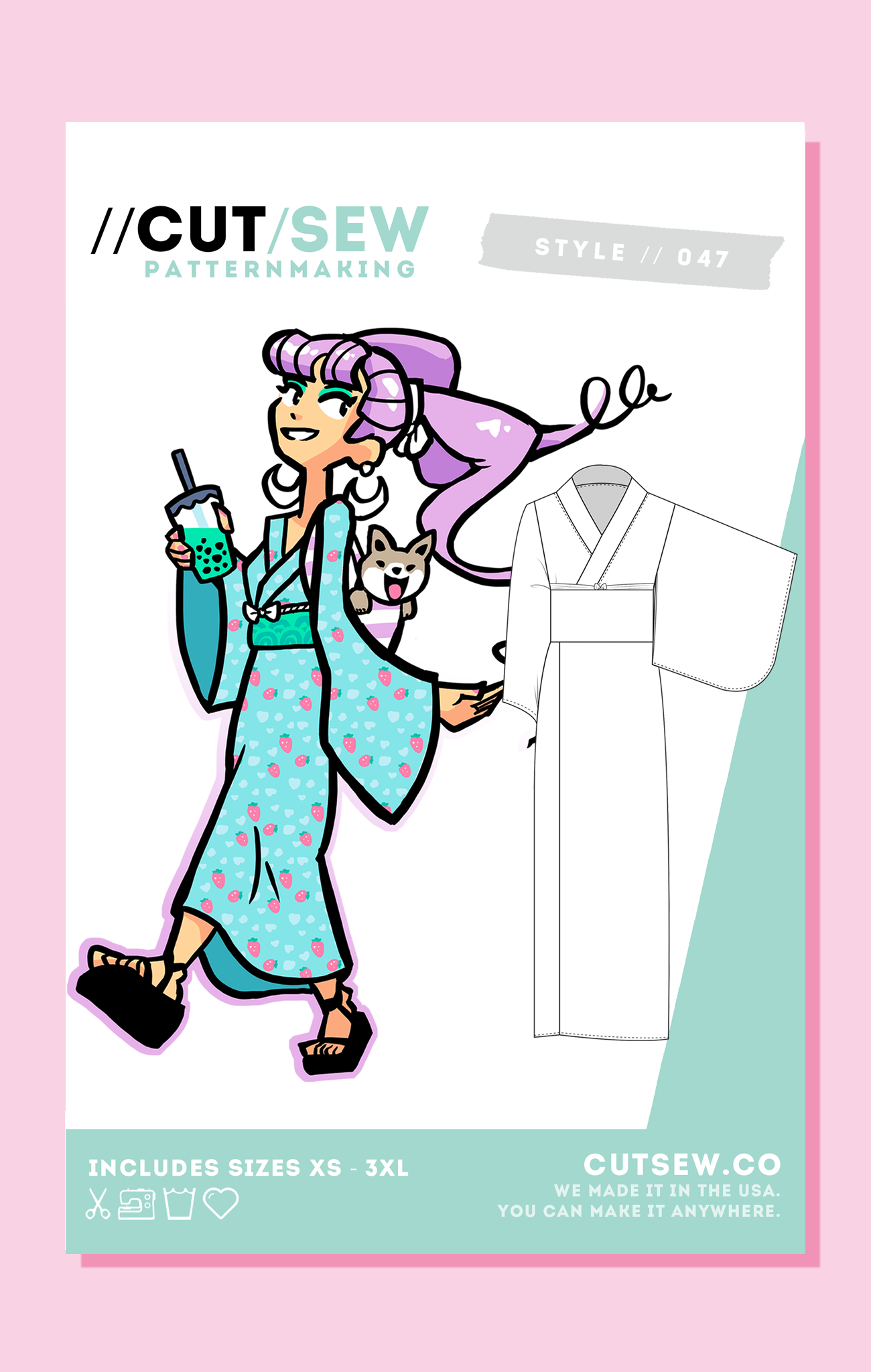 how to cut a kimono dress Love Sewing' Kimono Jacket My November make