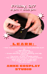 AMKE CLASS // Couture Hand Sewing Techniques