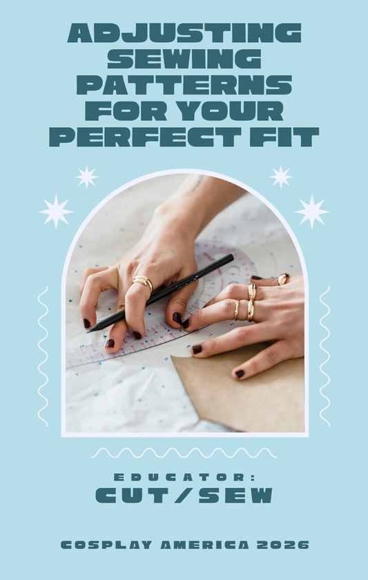 Cosplay America Workshop // Adjusting Sewing Patterns for Your Perfect Fit