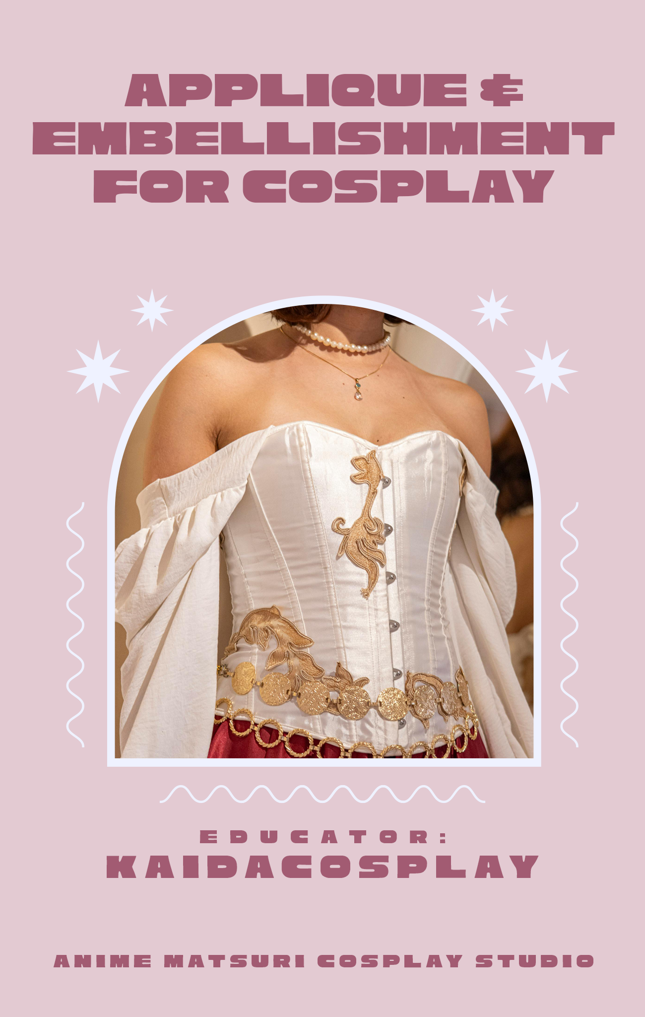 ANIME MATSURI // Appliqué & Embellishments for Cosplay