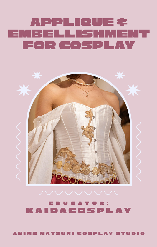 ANIME MATSURI // Appliqué & Embellishments for Cosplay