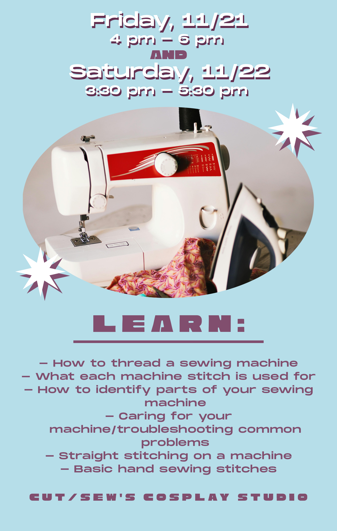 COLOSSAL CLASS // Sewing for Absolute Beginners