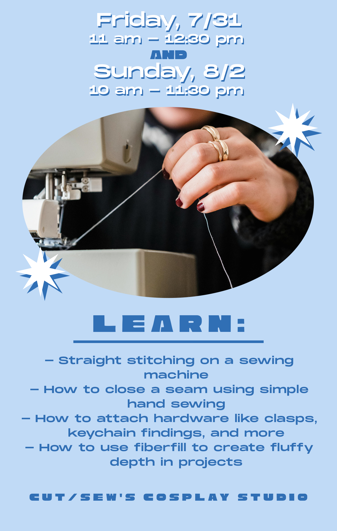 OTAKON CLASS // Sew a Bow Bag Charm
