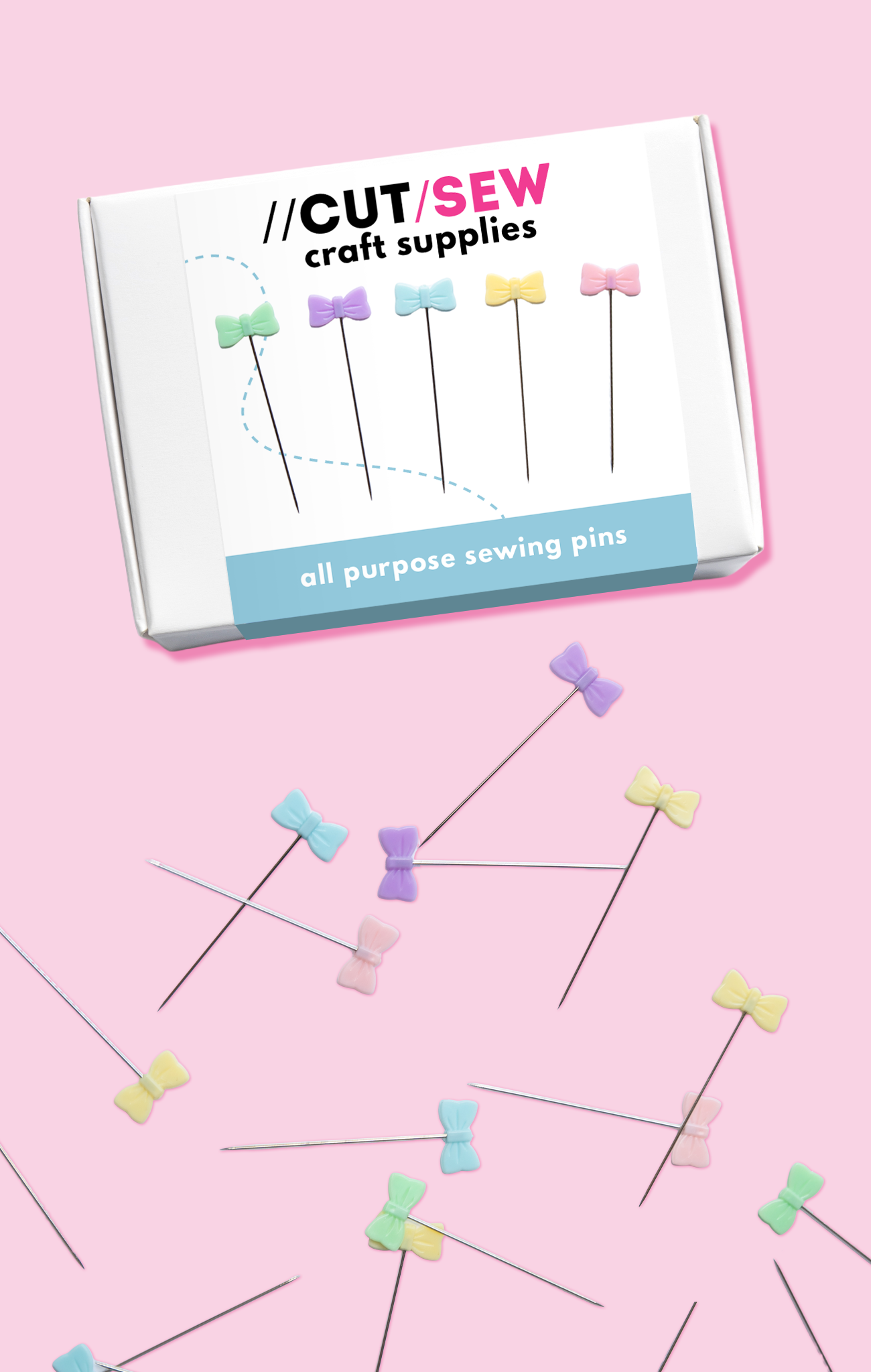 Ribbon Sewing Pins