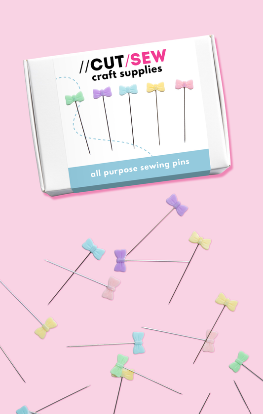 Ribbon Sewing Pins