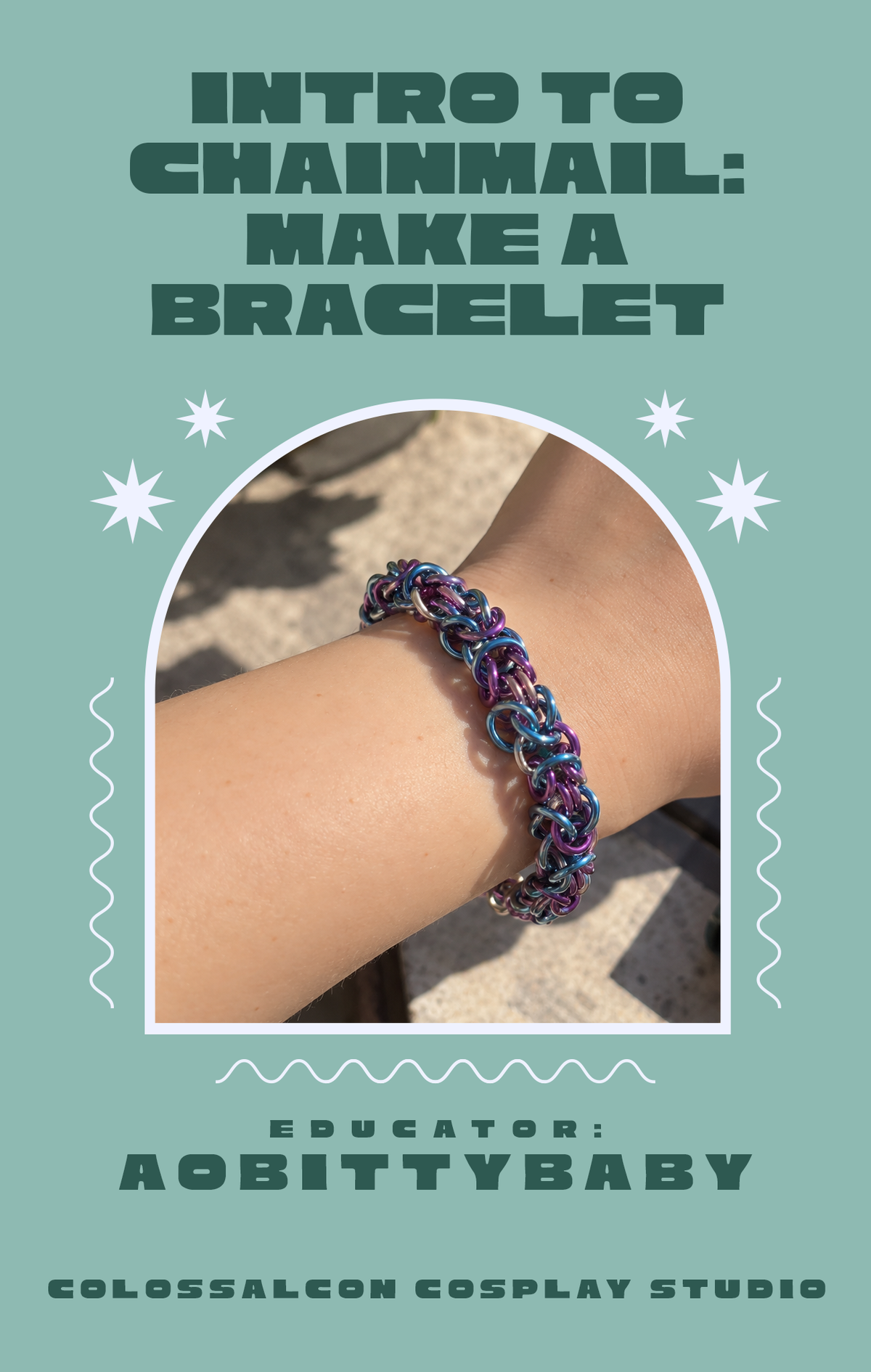 COLOSSAL CLASS // Intro to Chainmail: Make a Bracelet