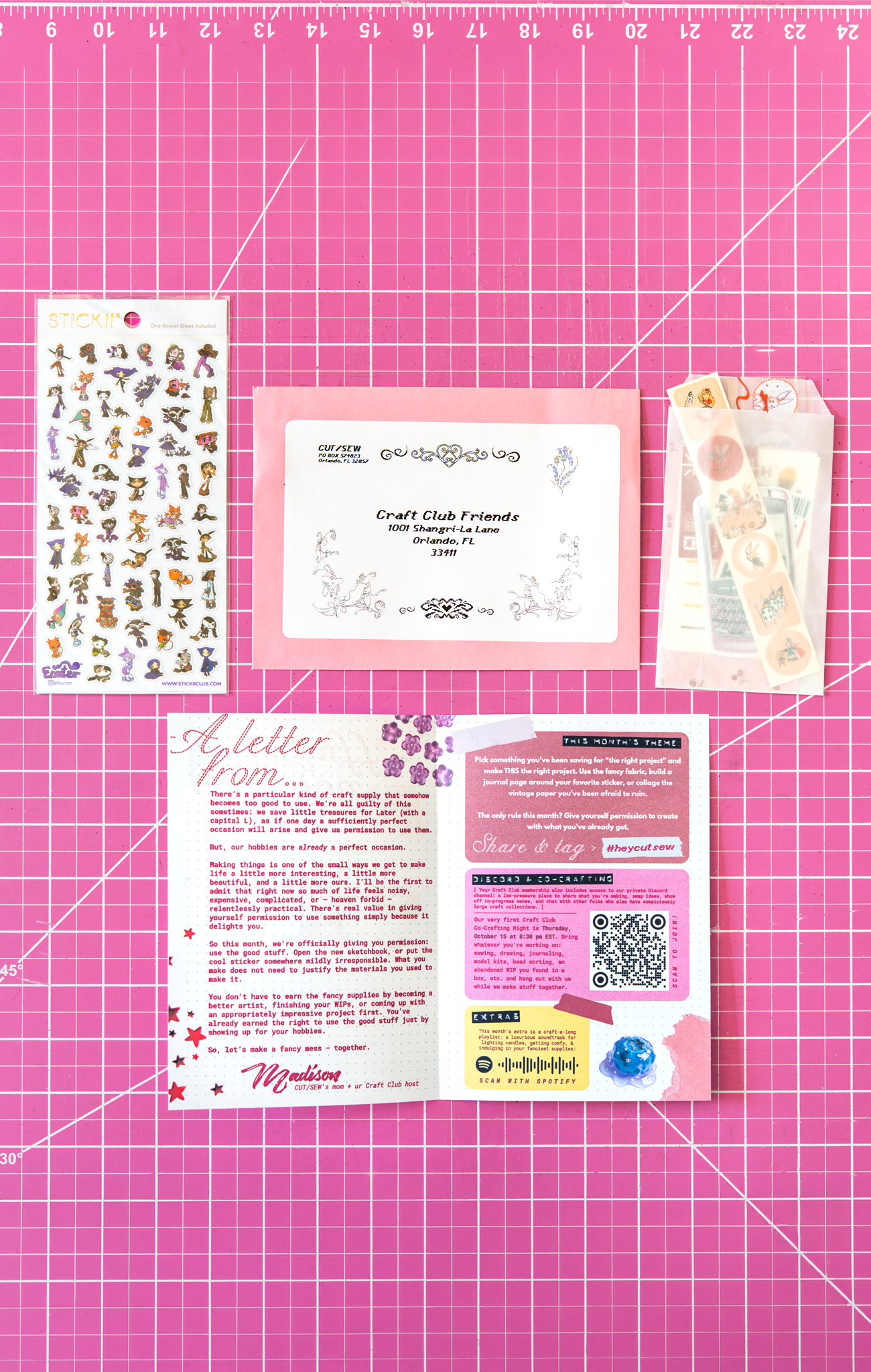 CUT/SEW Craft Club