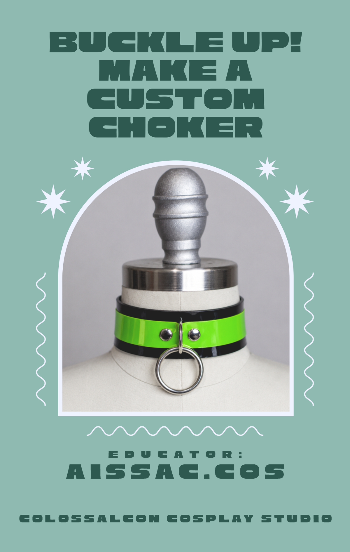 COLOSSAL CLASS // Buckle Up! Make a Custom Choker