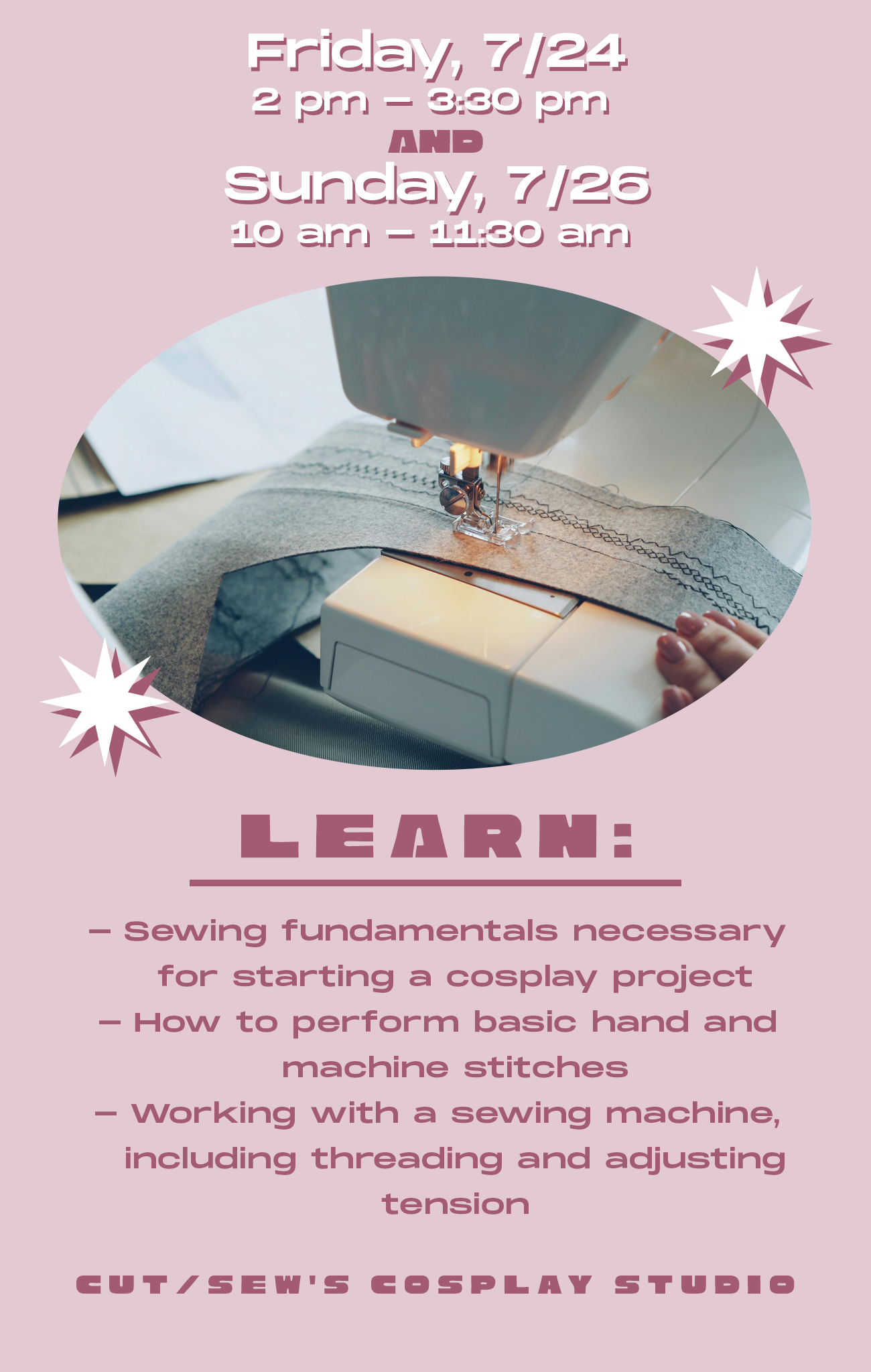 ANIME MATSURI // Cosplay Sewing 101