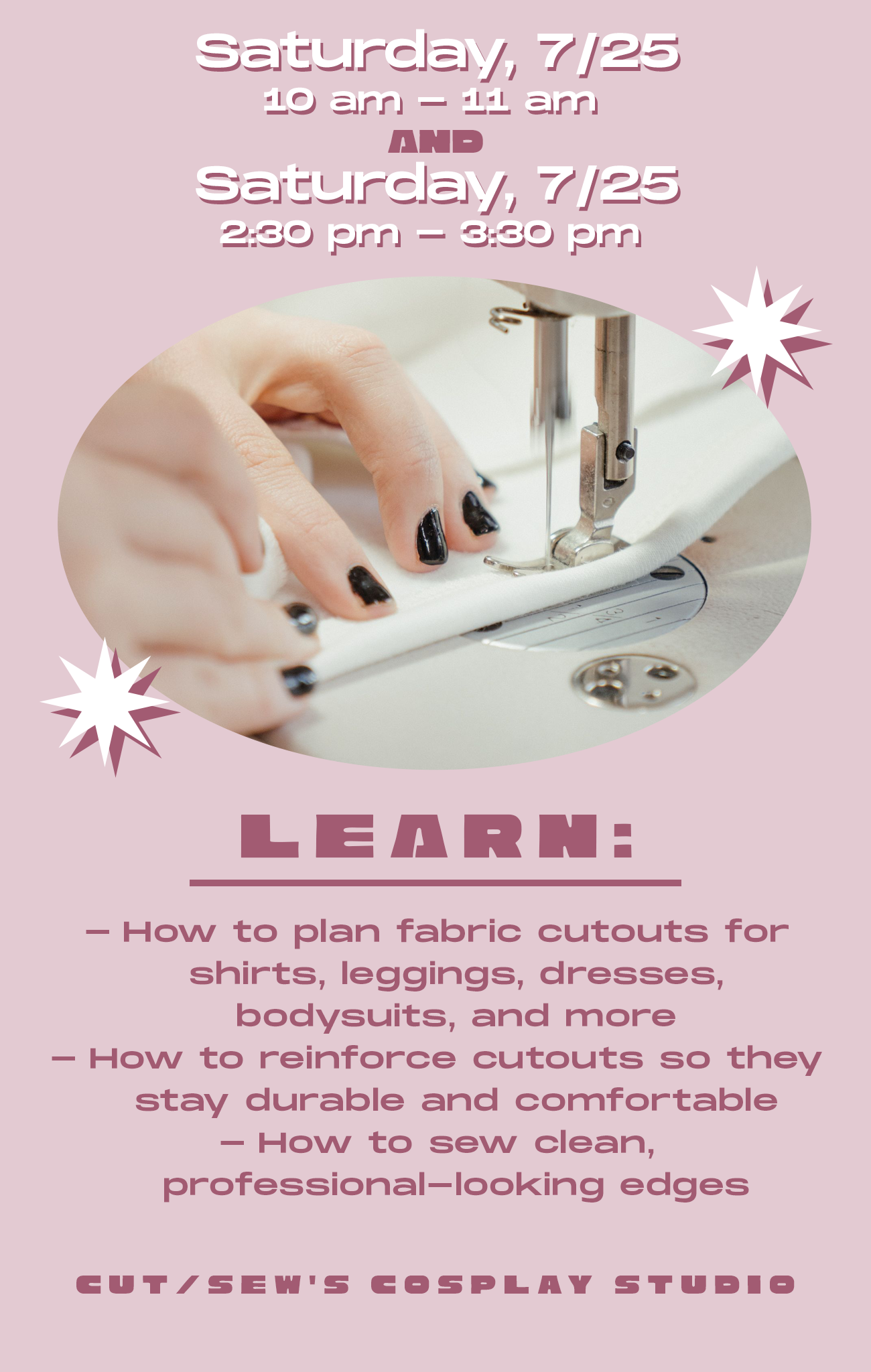 ANIME MATSURI // How to Sew Cut Out's