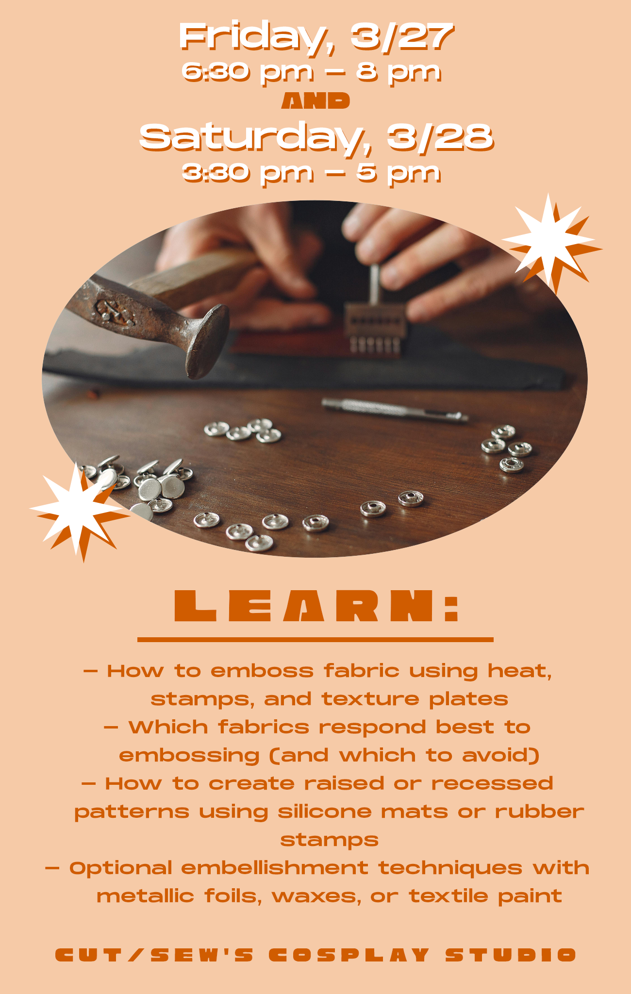 ANIME DETOUR // Fabric Embossing for Cosplay