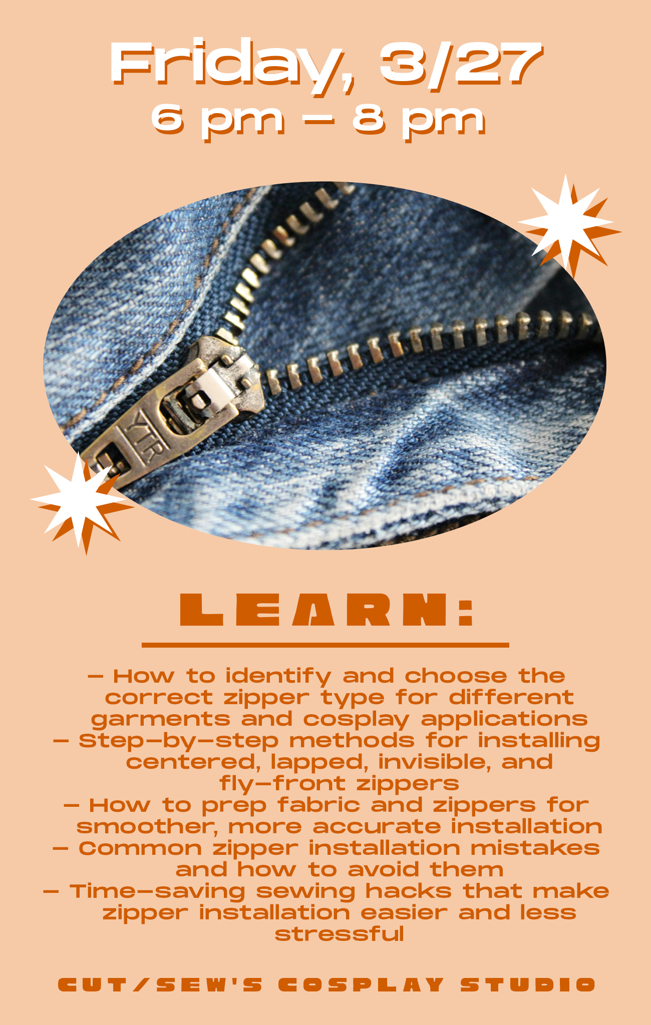 ANIME DETOUR // Sewing 101: Zipper Fundamentals