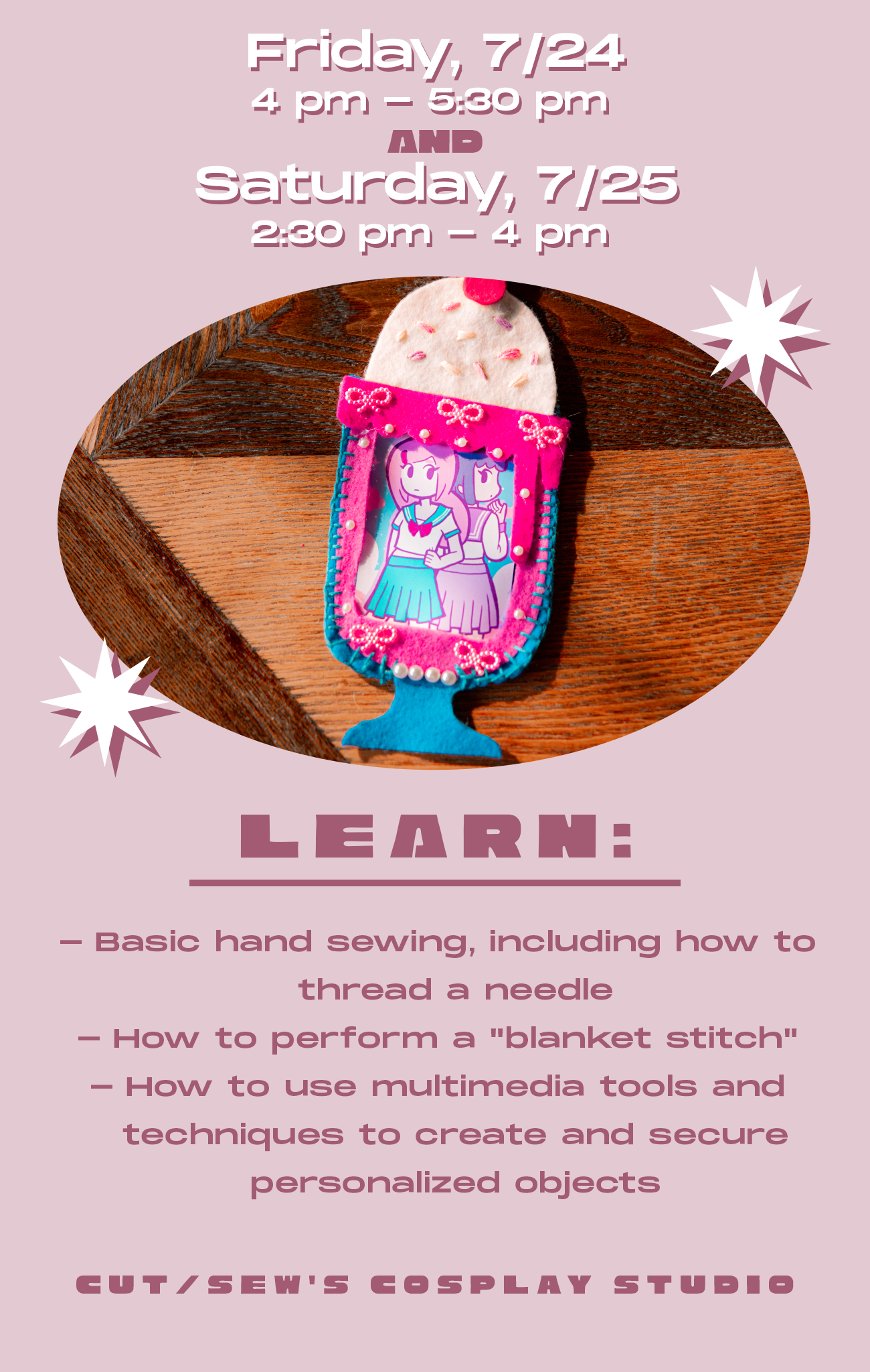 ANIME MATSURI // Craft a Felt Photocard Holder