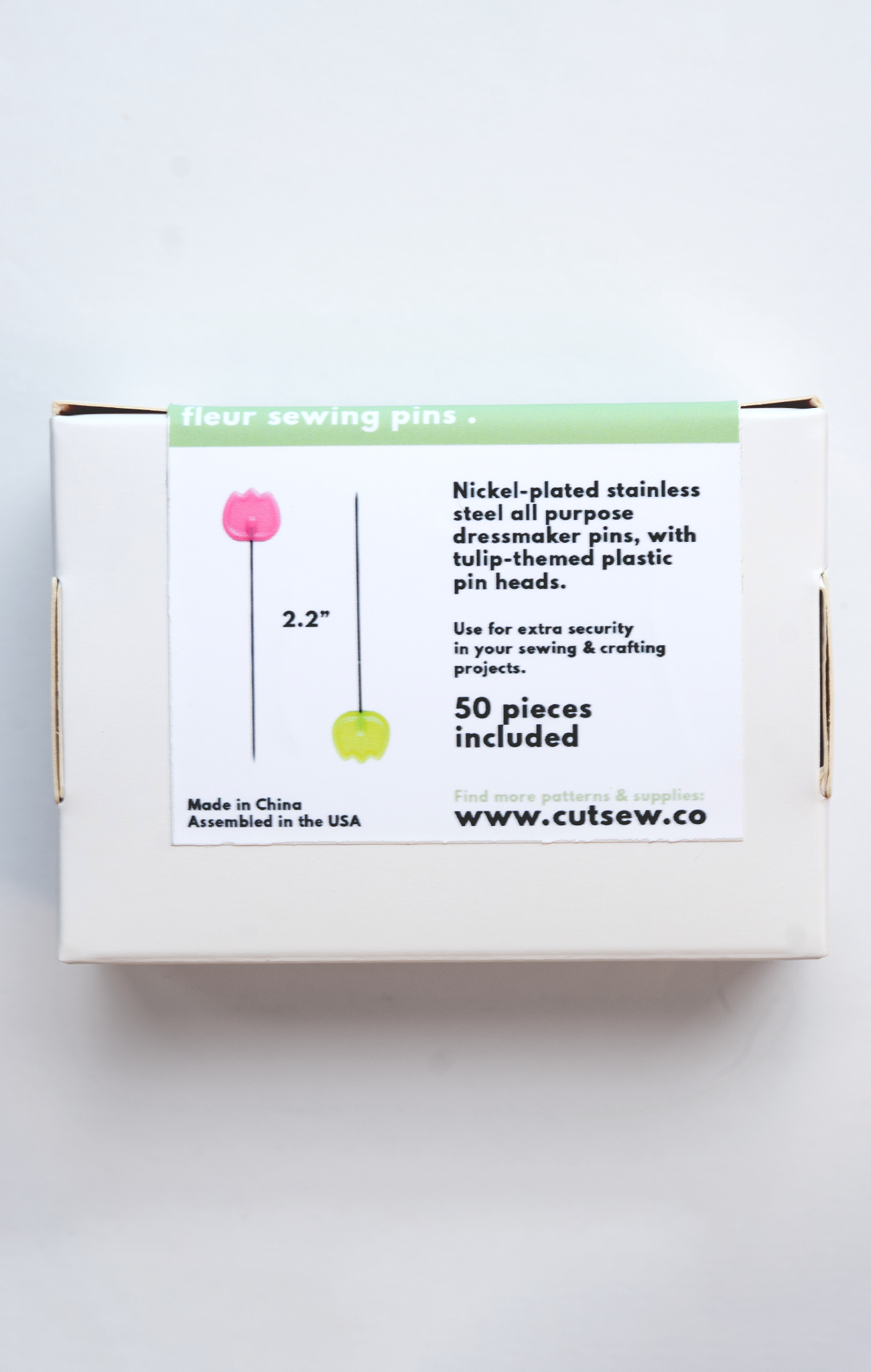 Fleur Sewing Pins