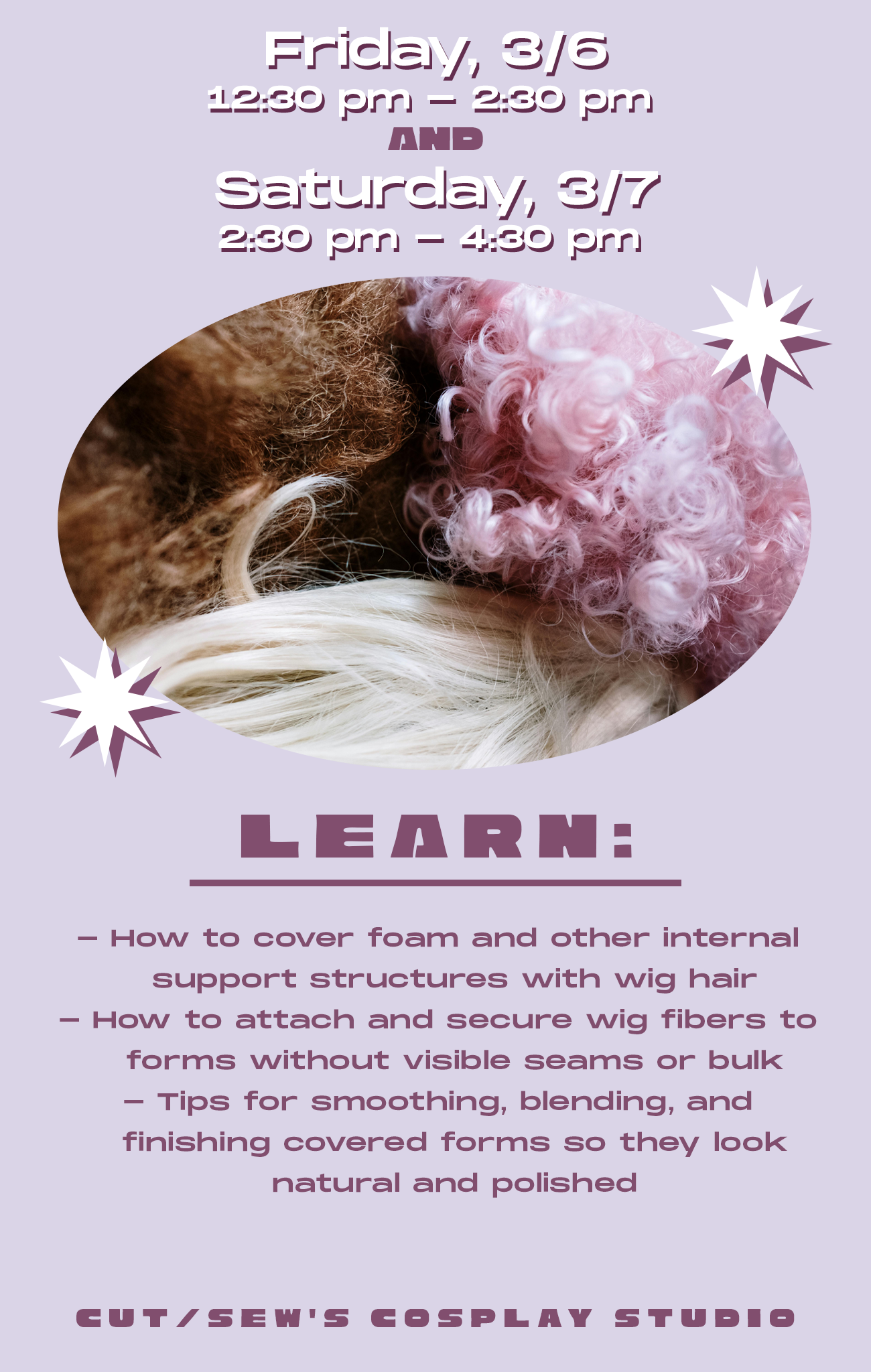 AMKE CLASS // Wig Workshop: Covering Forms
