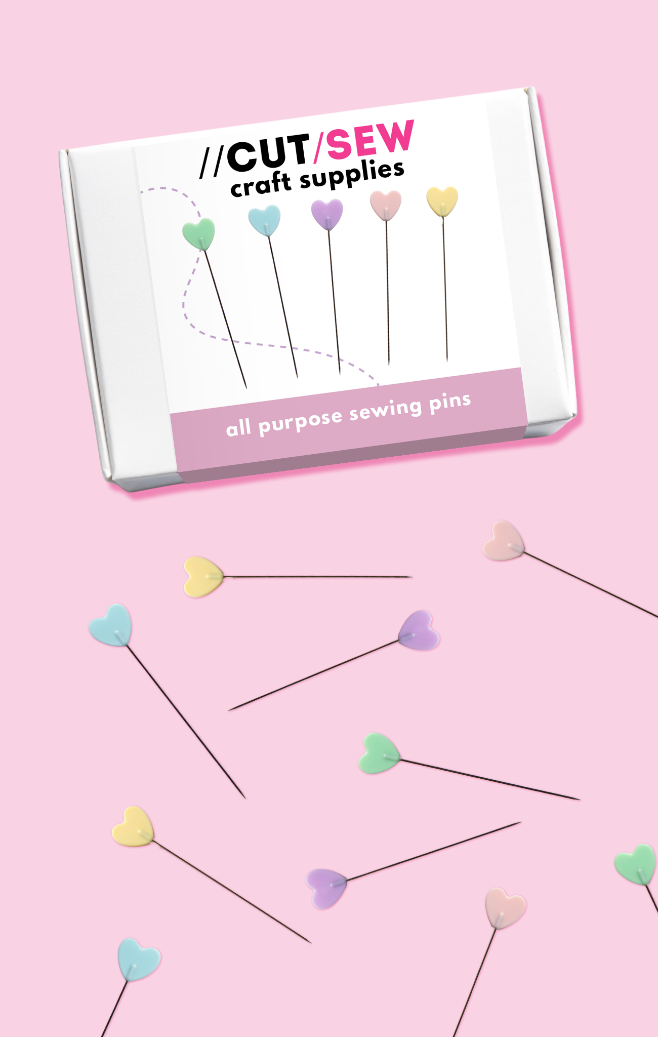 Valentine Sewing Pins