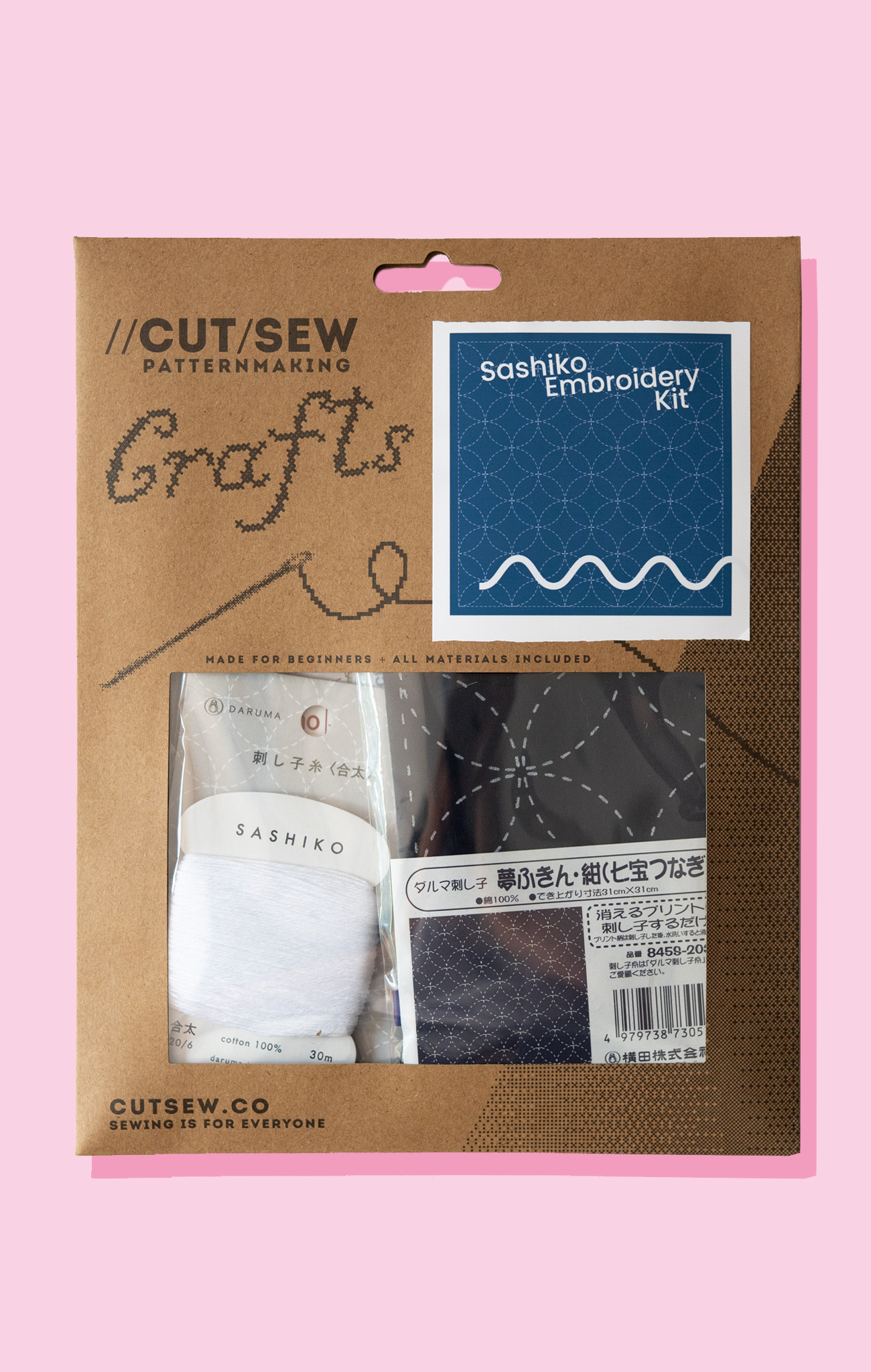 CRA/FTS // Kira Sashiko Embroidery Kit