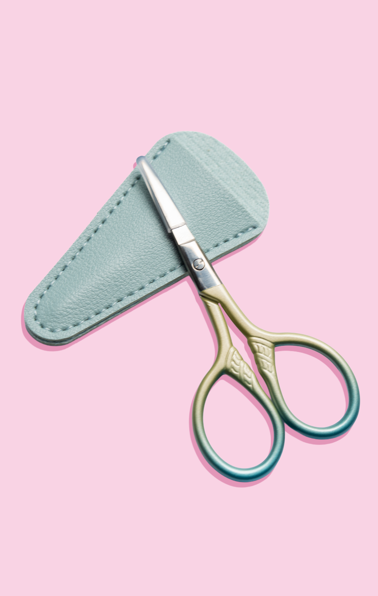 Mint Lemon Embroidery Scissors