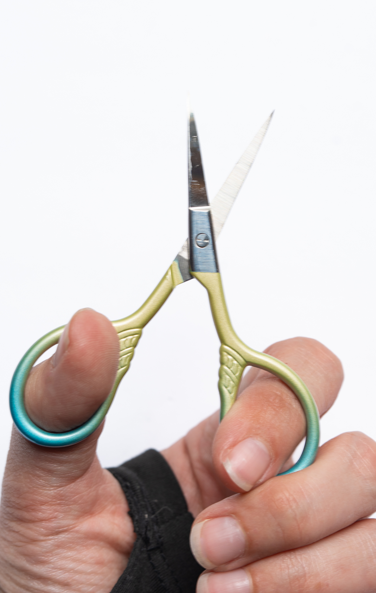 Mint Lemon Embroidery Scissors