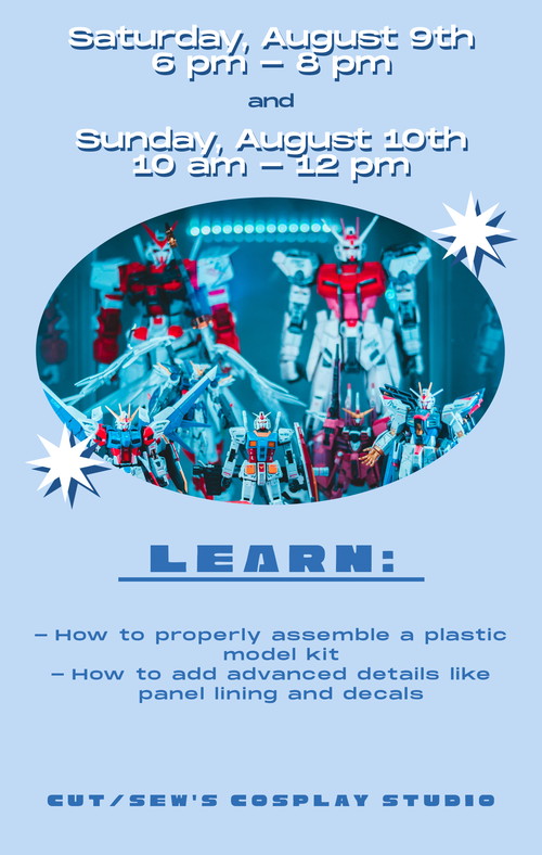 CLASS AT OTAKON // Plastic Model Kit Building