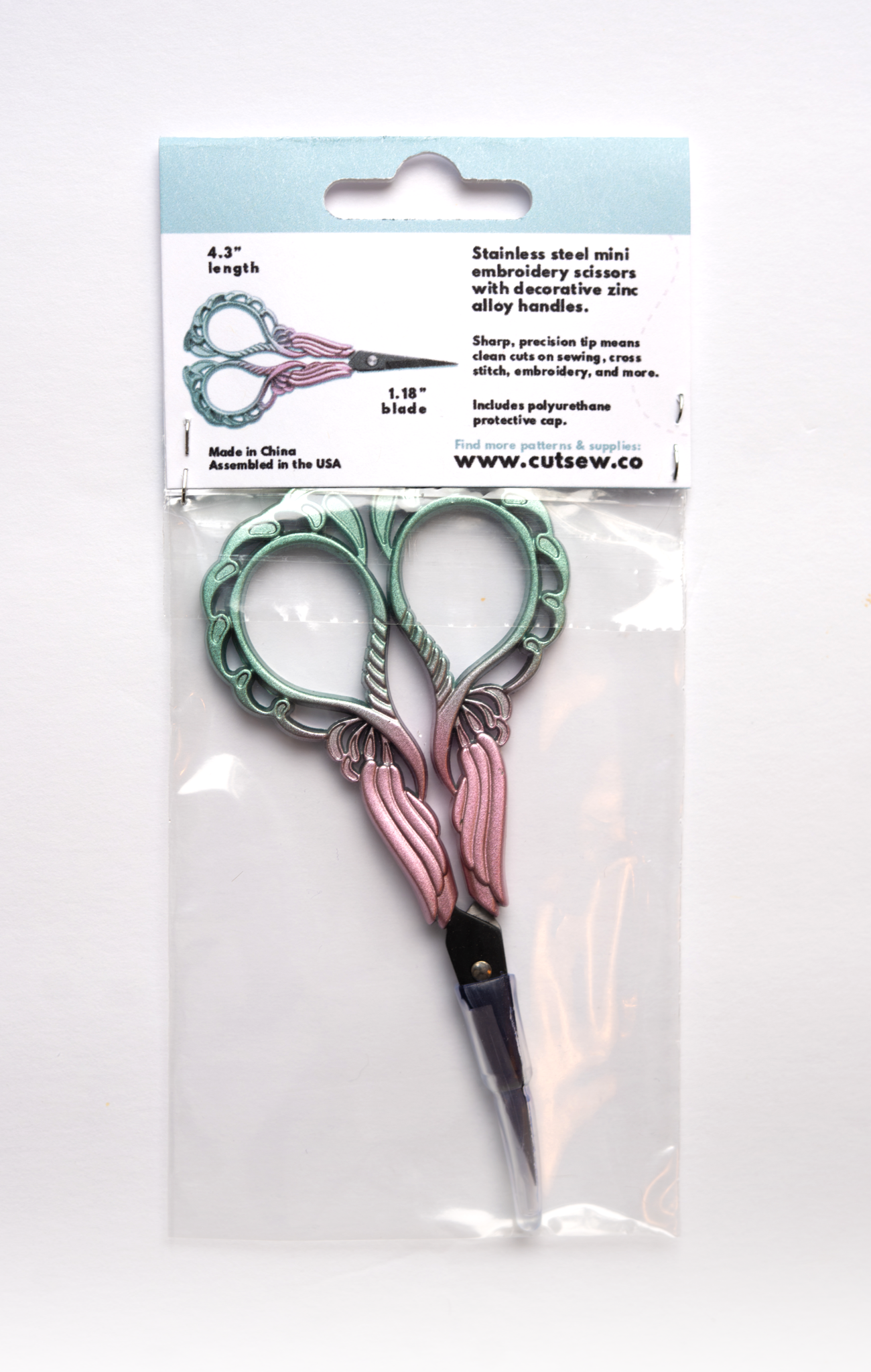 Pastel Ombre Embroidery Scissors