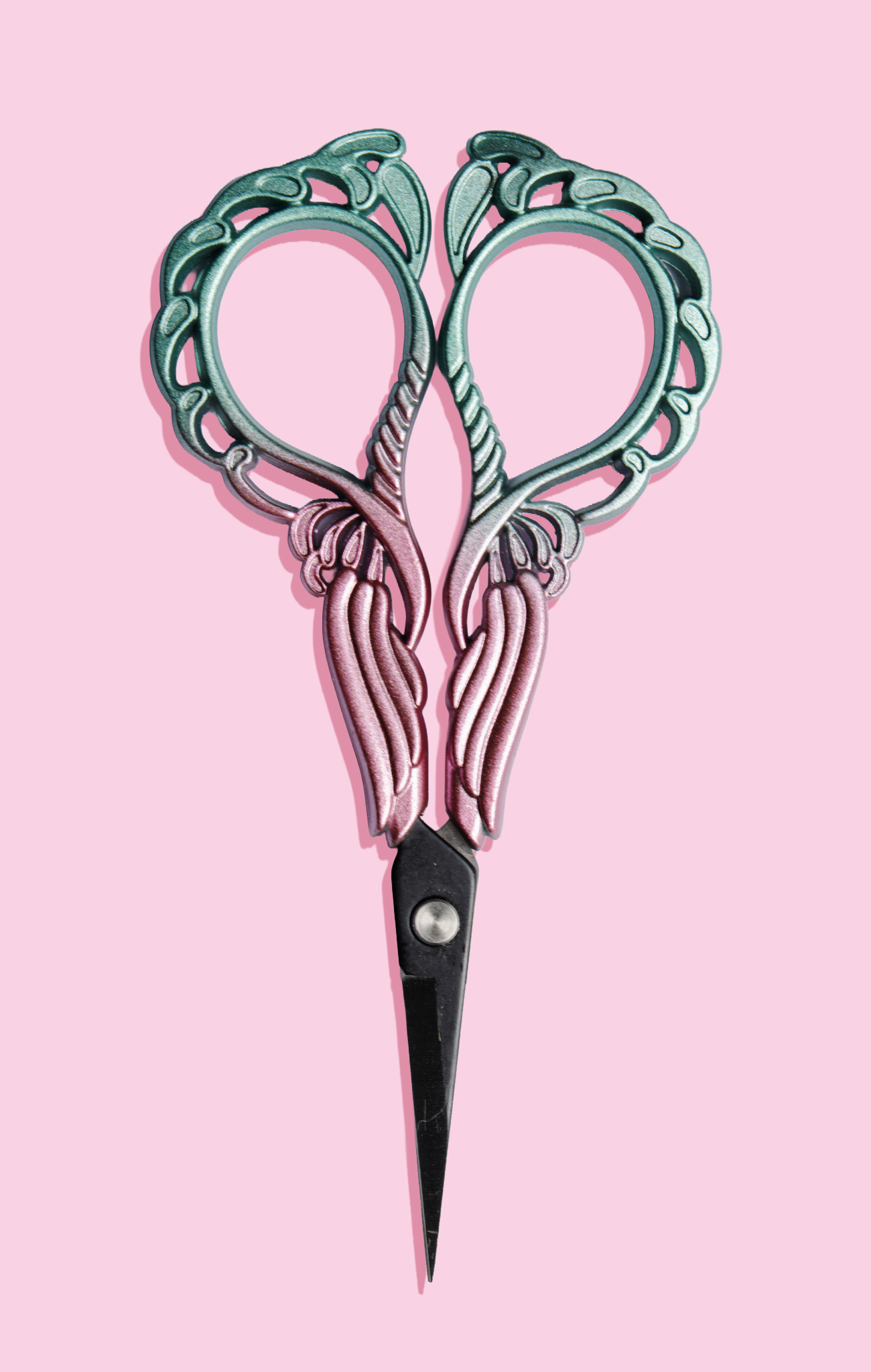 Pastel Ombre Embroidery Scissors