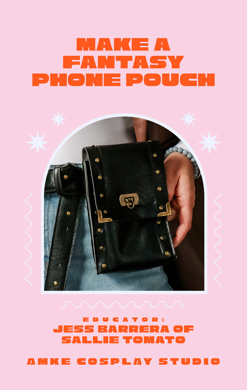 AMKE CLASS // Make a Fantasy Phone Pouch