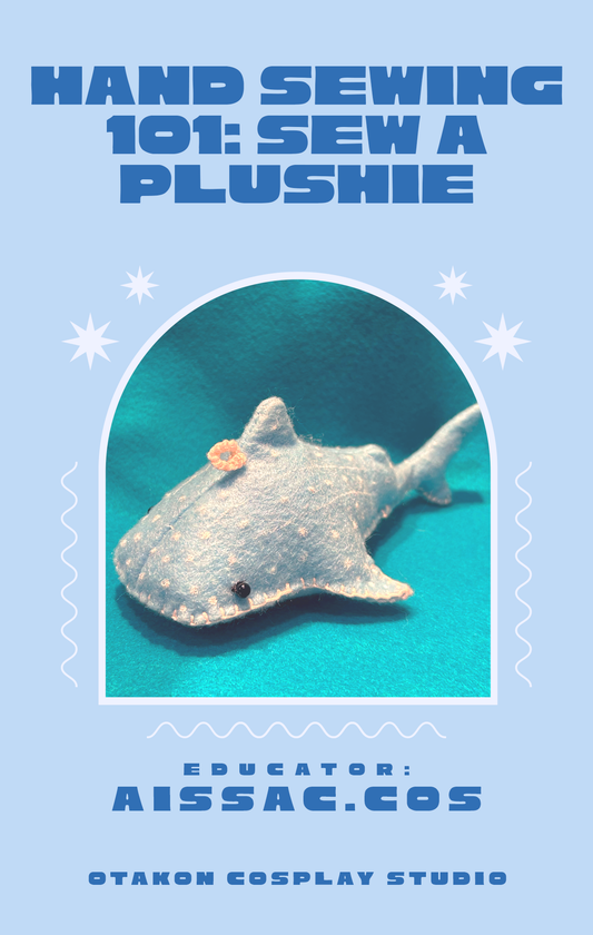 OTAKON CLASS // Hand Sewing 101: Sew a Plushie