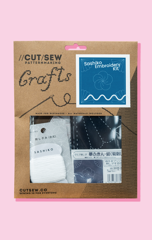CRA/FTS // SAKURA Sashiko Embroidery Kit