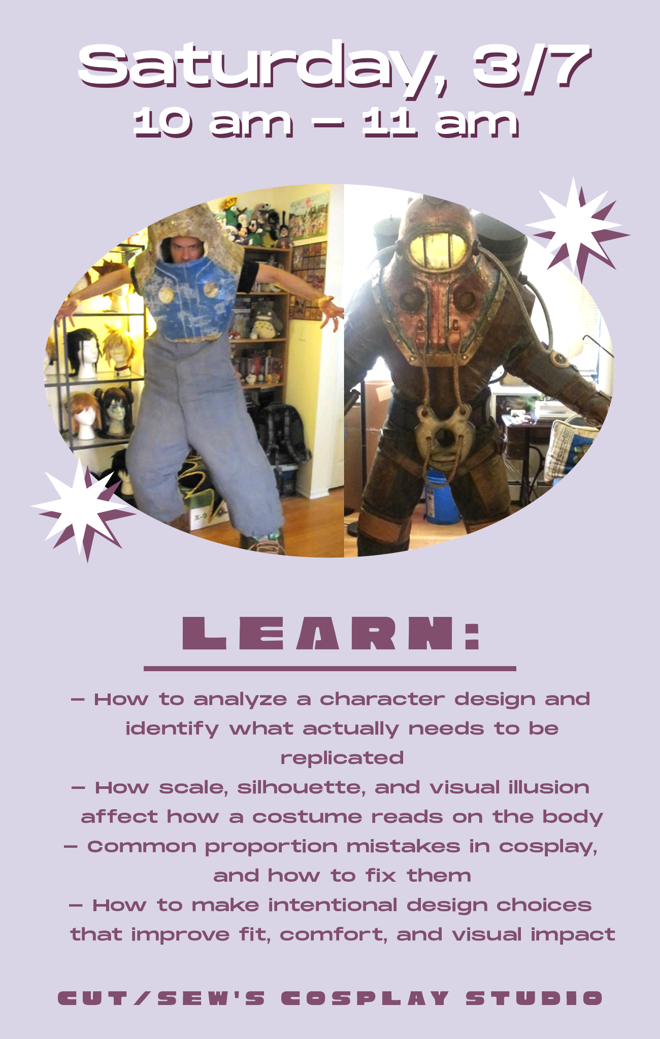 AMKE PANEL // Making the Unreal Real: Translating Character Designs into Wearable Costumes