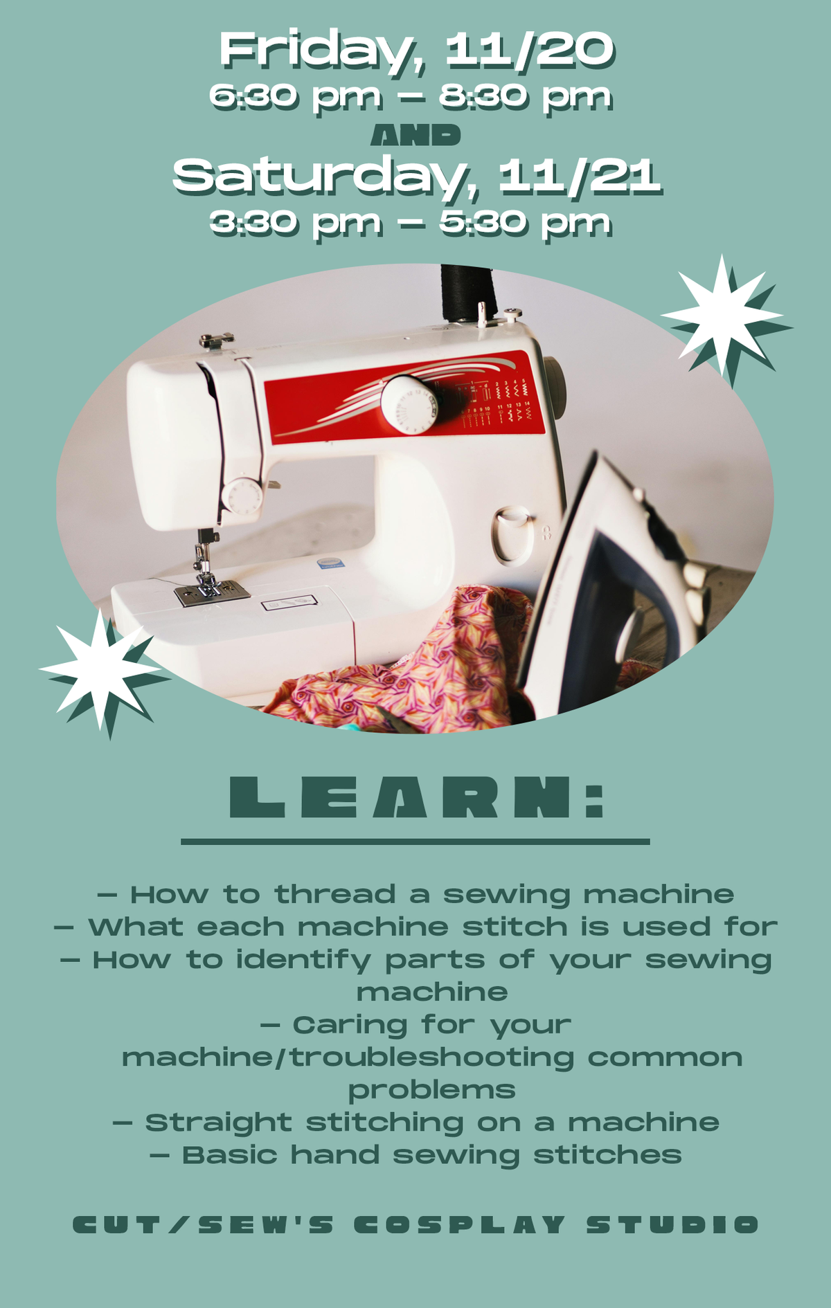 COLOSSAL CLASS // Sewing for Absolute Beginners