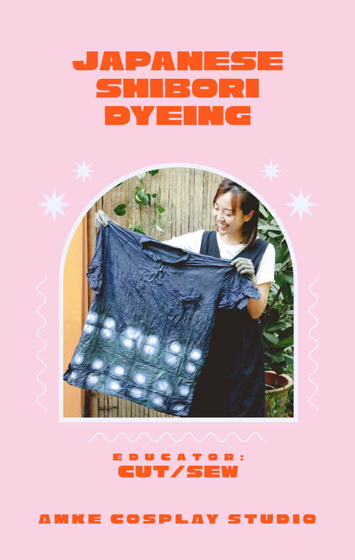 AMKE CLASS // Japanese Shibori Dyeing