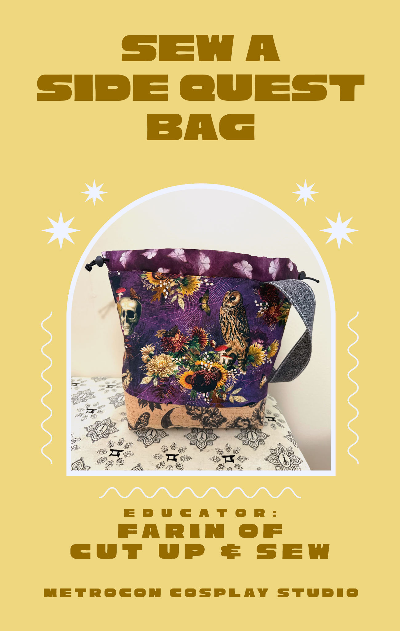METRO CLASS // Sew a Side Quest Bag