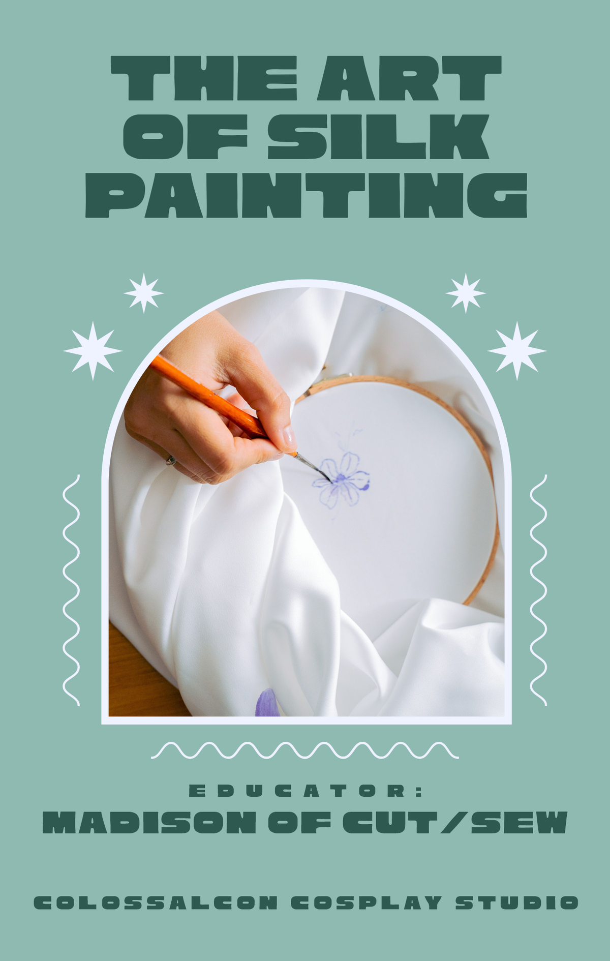 COLOSSAL CLASS // The Art of Silk Painting