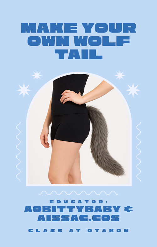 CLASS AT OTAKON // Make Your Own Wolf Tail