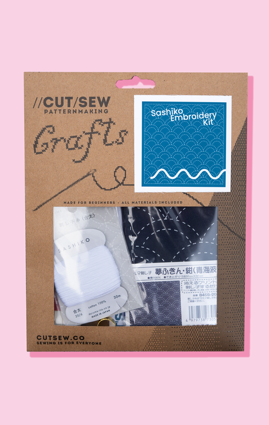 CRA/FTS // WAVE Sashiko Embroidery Kit