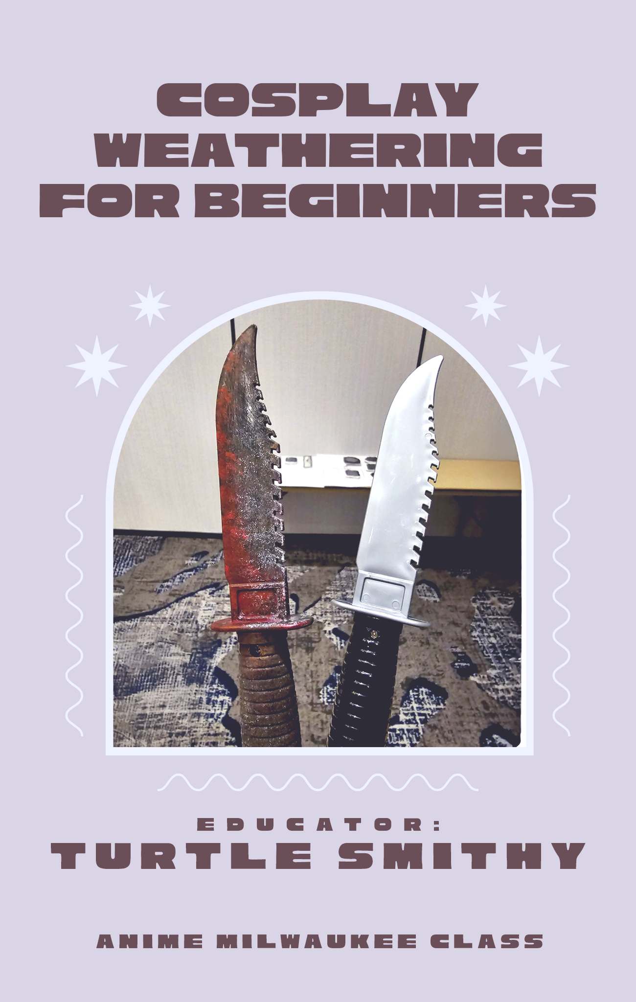 AMKE CLASS // Cosplay Weathering for Beginners