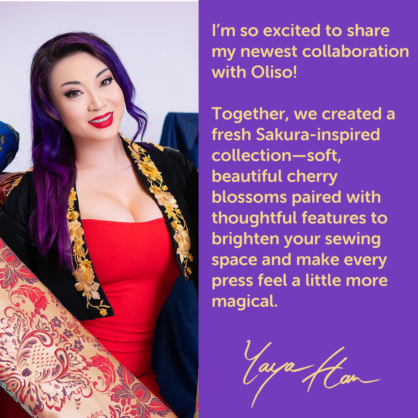Oliso – Yaya Han M3Pro Iron