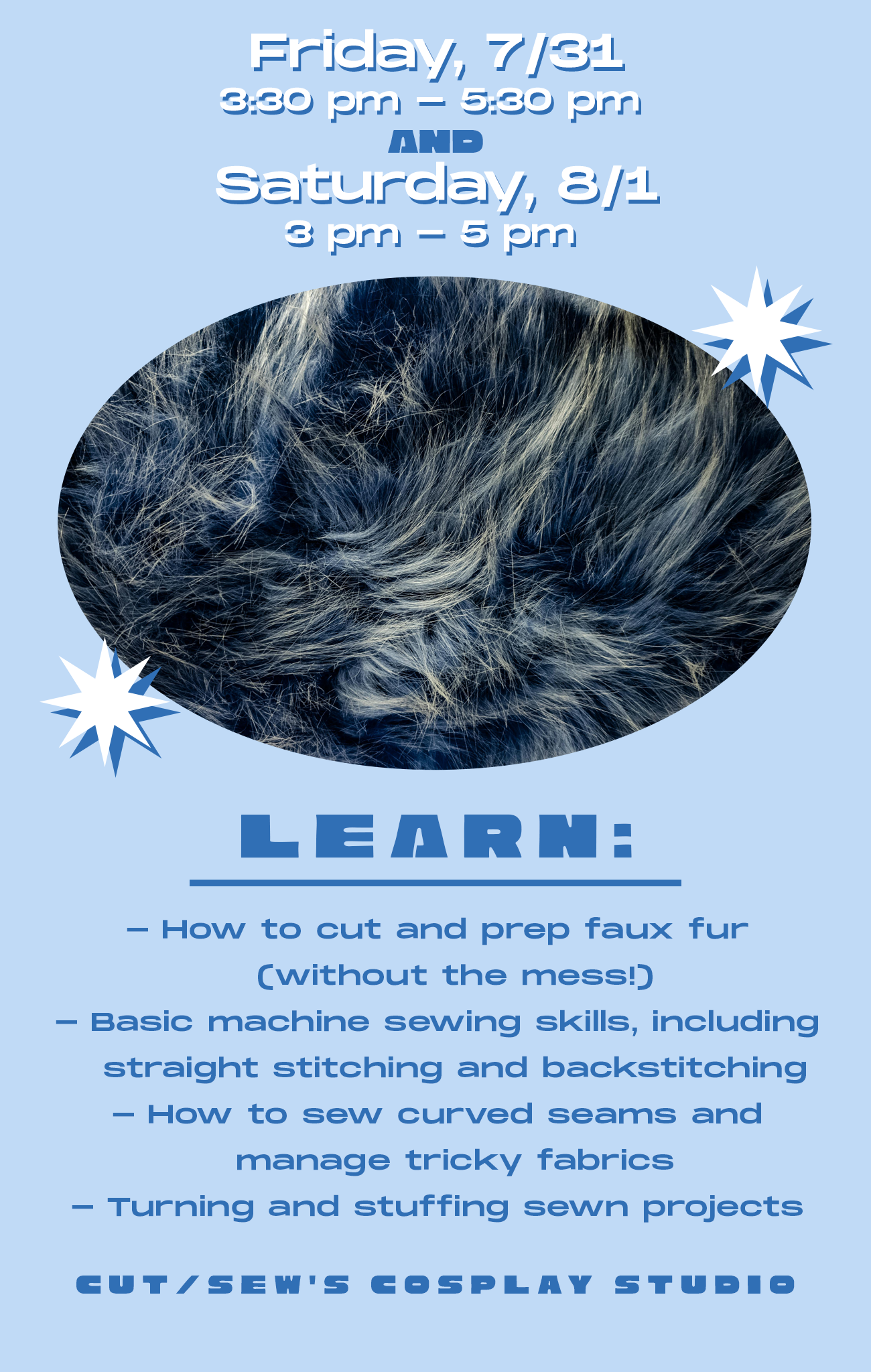 OTAKON CLASS // Sew Your Own Wolf Tail