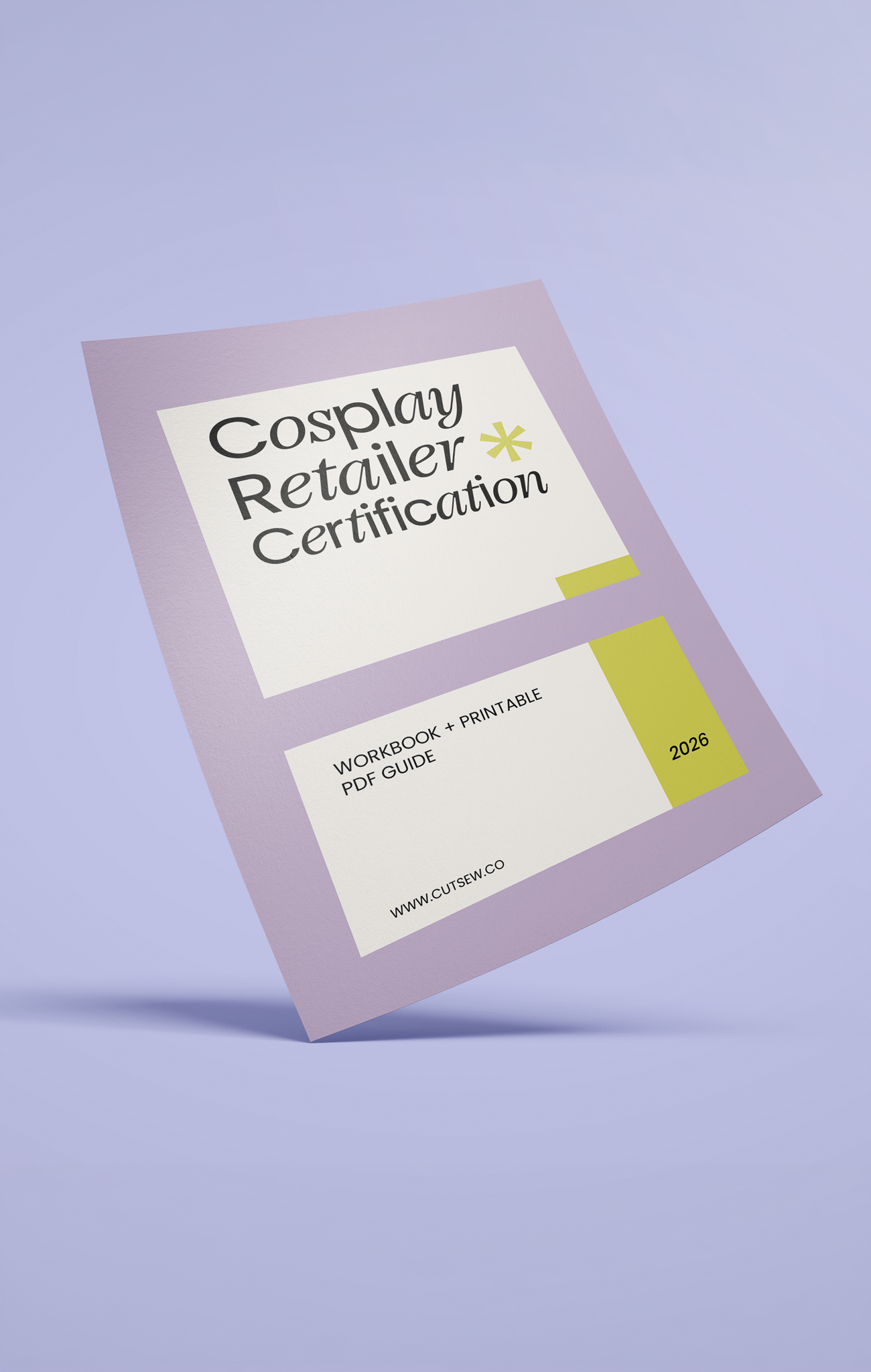Cosplay Retailer Certification → Intro Retailer Certification Course